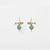 PICHULIK | Pisces Brass and Gem Stone Earrings