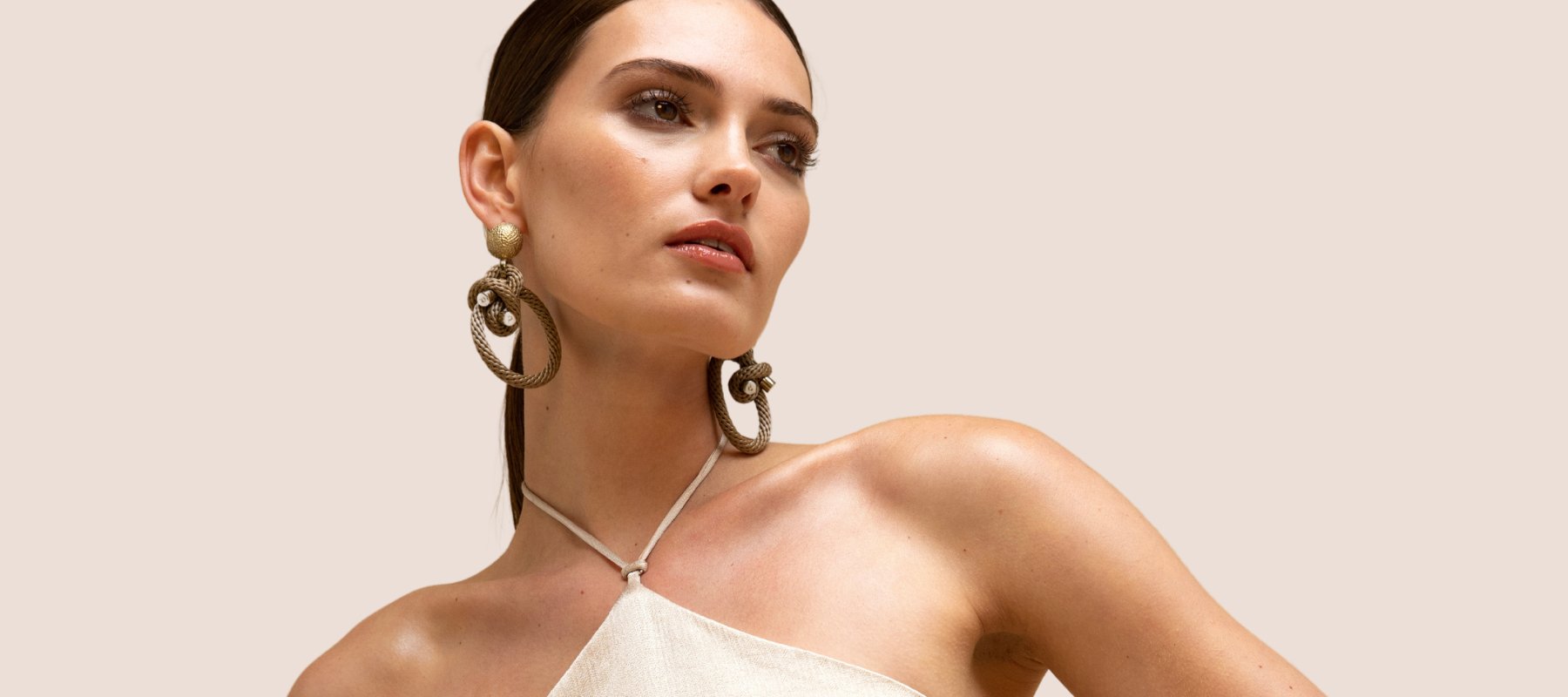 Pichulik | Earrings, produced in Cape Town, South Africa and crafted with rope and brass elements 