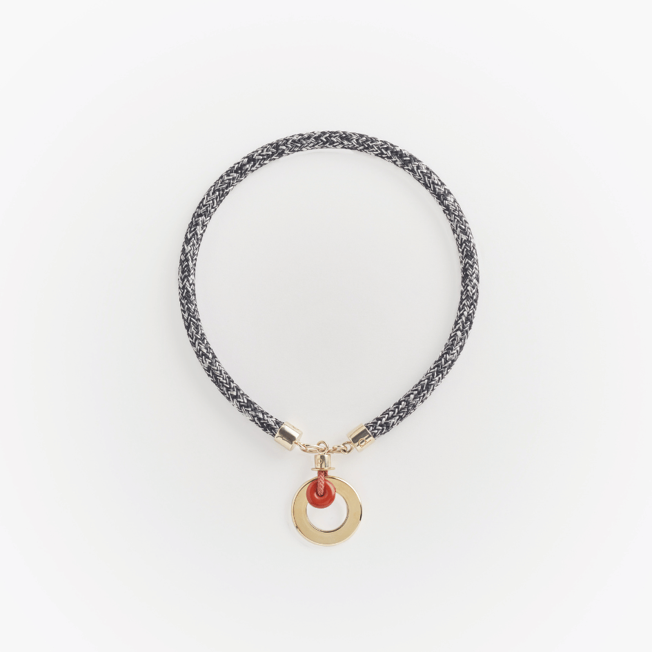 PICHULIK | Talisma intention seed Brass and Rope Charm 