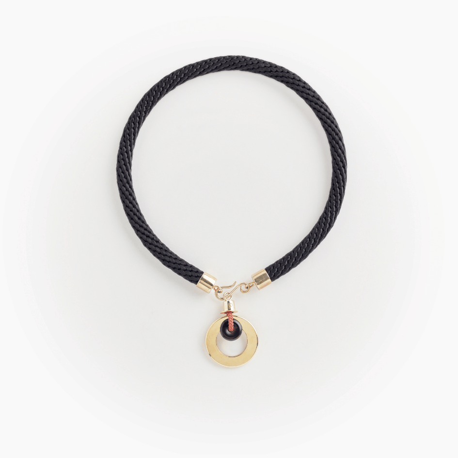 PICHULIK | Talisma intention seed Brass and Rope Charm 
