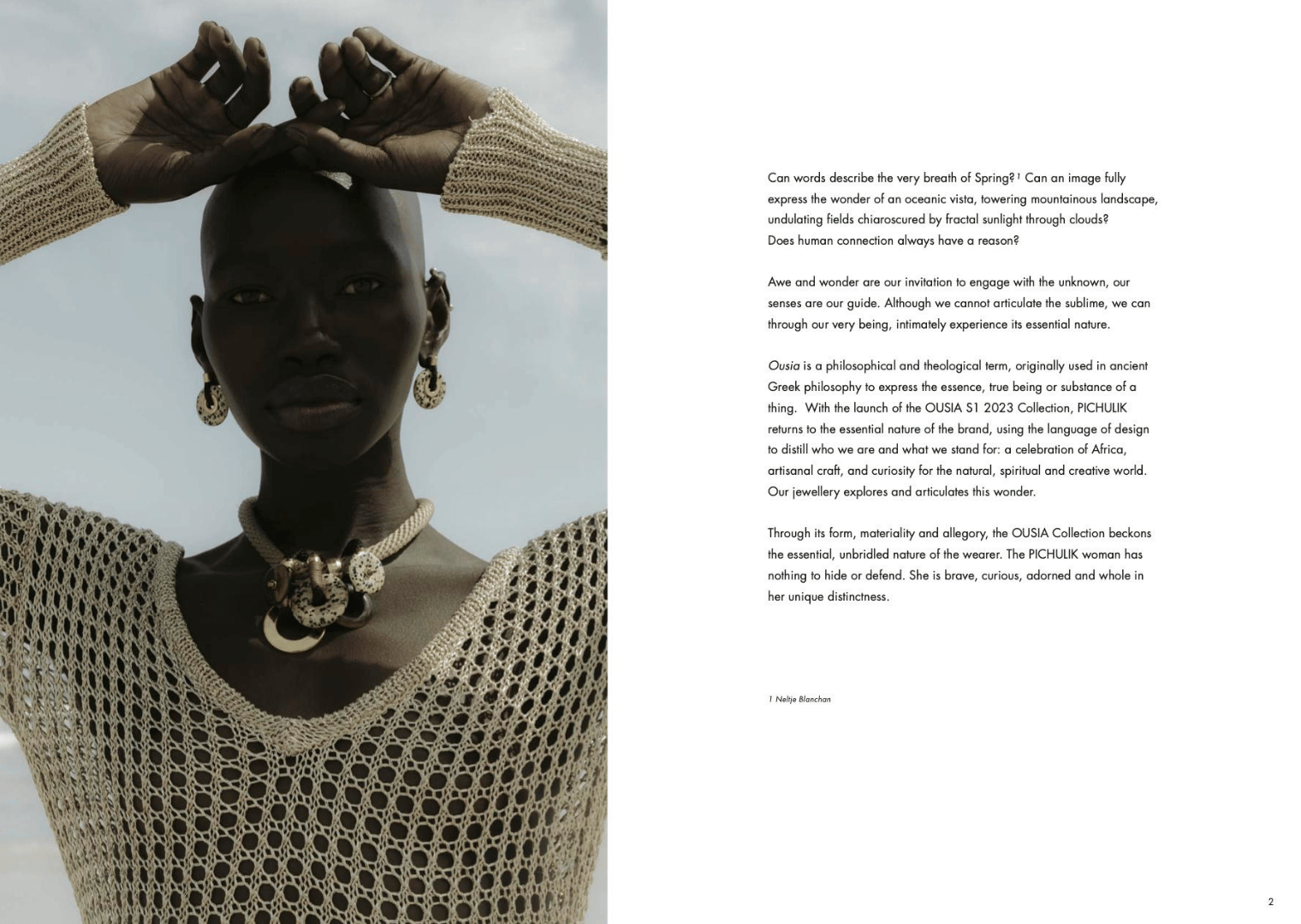 PICHULIK | Ousia 2023 New Collection