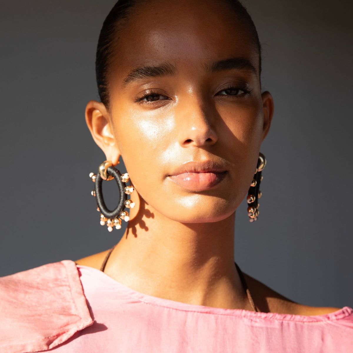 PICHULIK | Mithra Rope and Brass Earrings