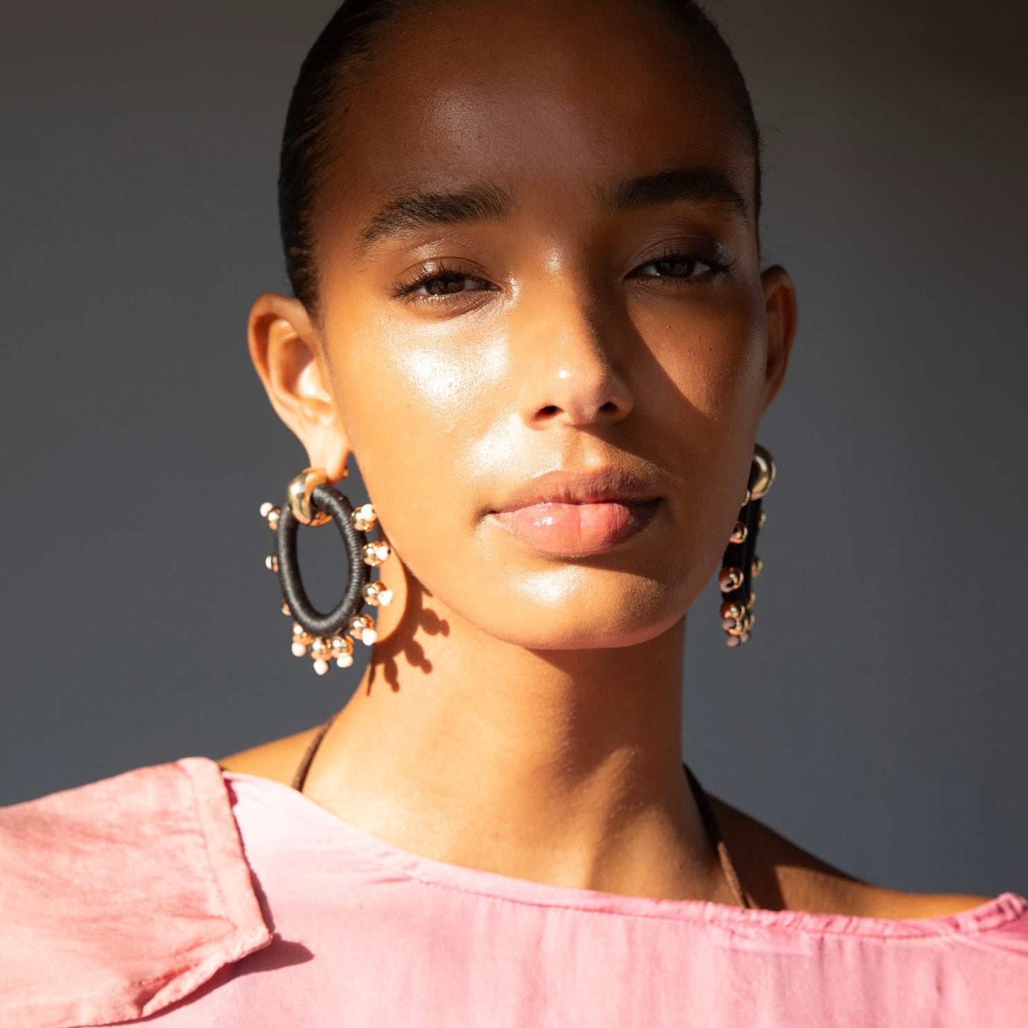 PICHULIK | Mithra Rope and Brass Earrings