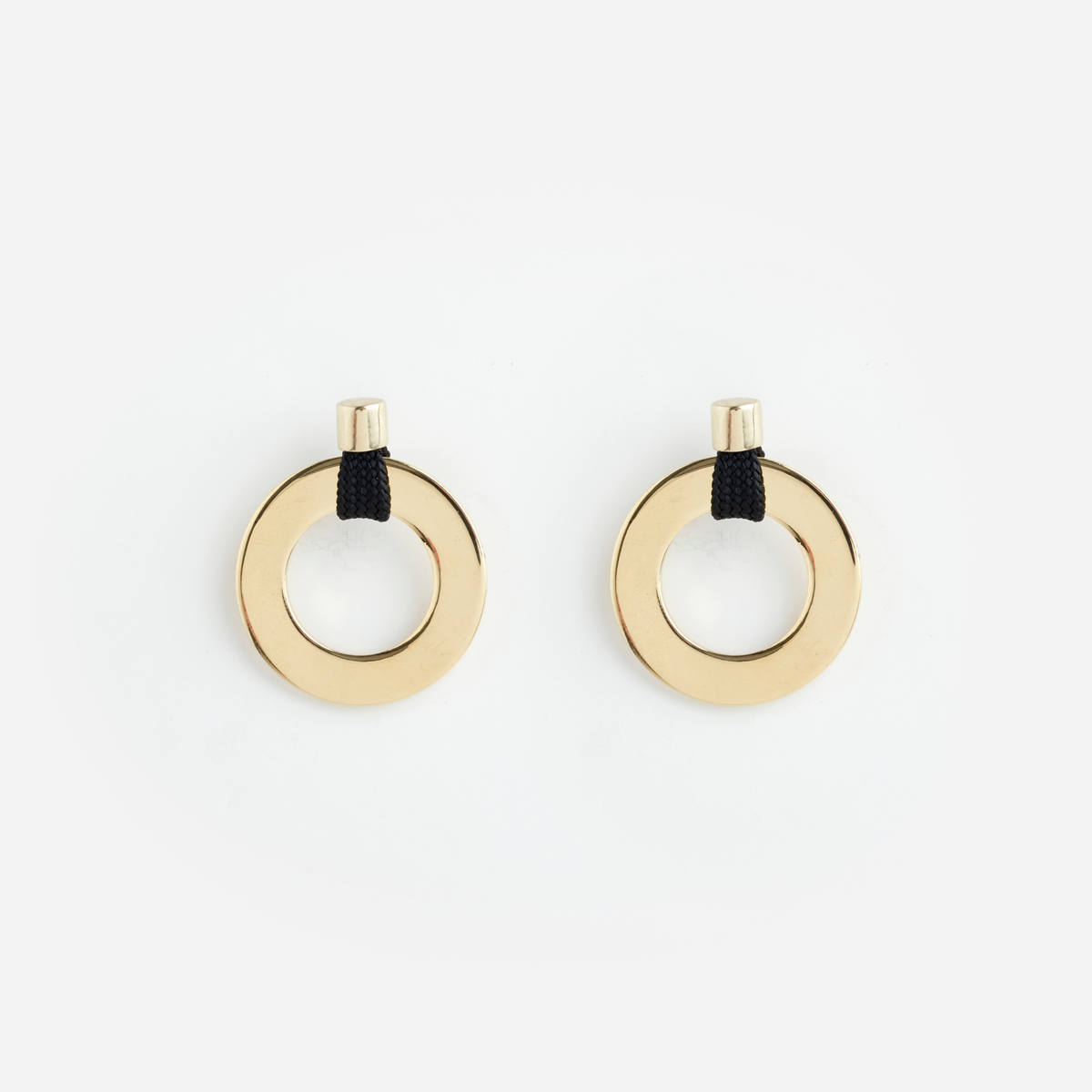 PICHULIK | Noor Grande Earrings Brass and Rope