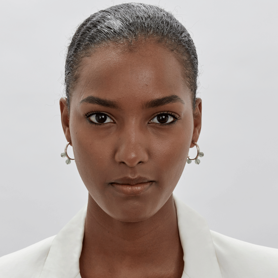 PICHULIK | Aventurine Garland Hoop Earrings 