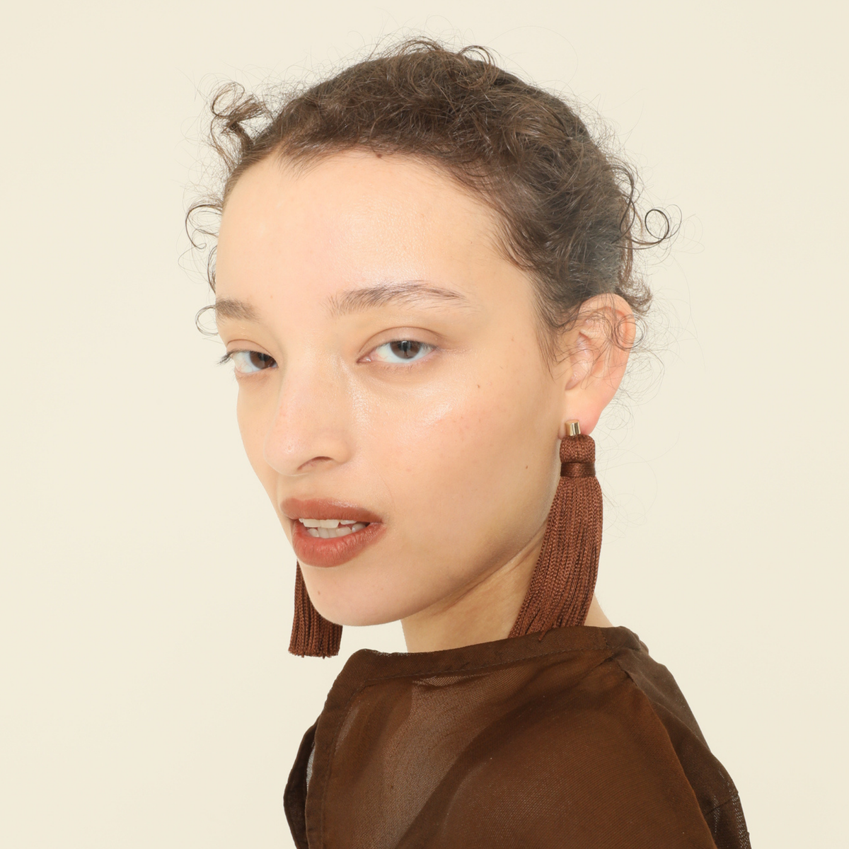 Hilli tassel earrings
