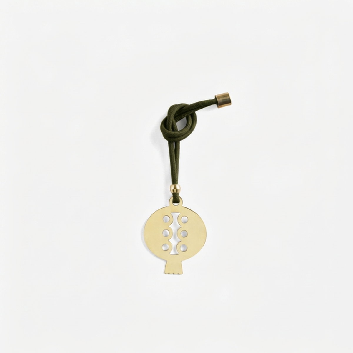 Pomegranate bag charm