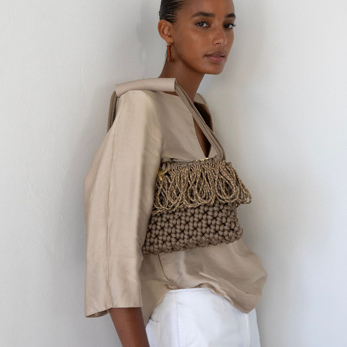 PICHULIK | Handmade Rope and Brass Bag