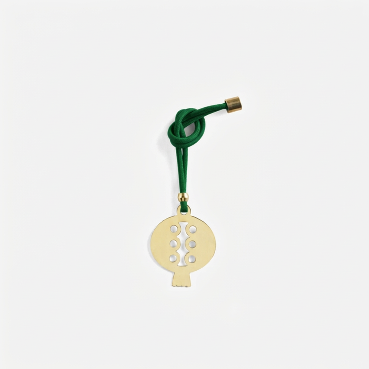 Pomegranate bag charm