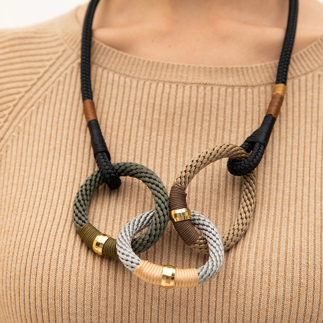 PICHULIK | Trinity Rope Necklace