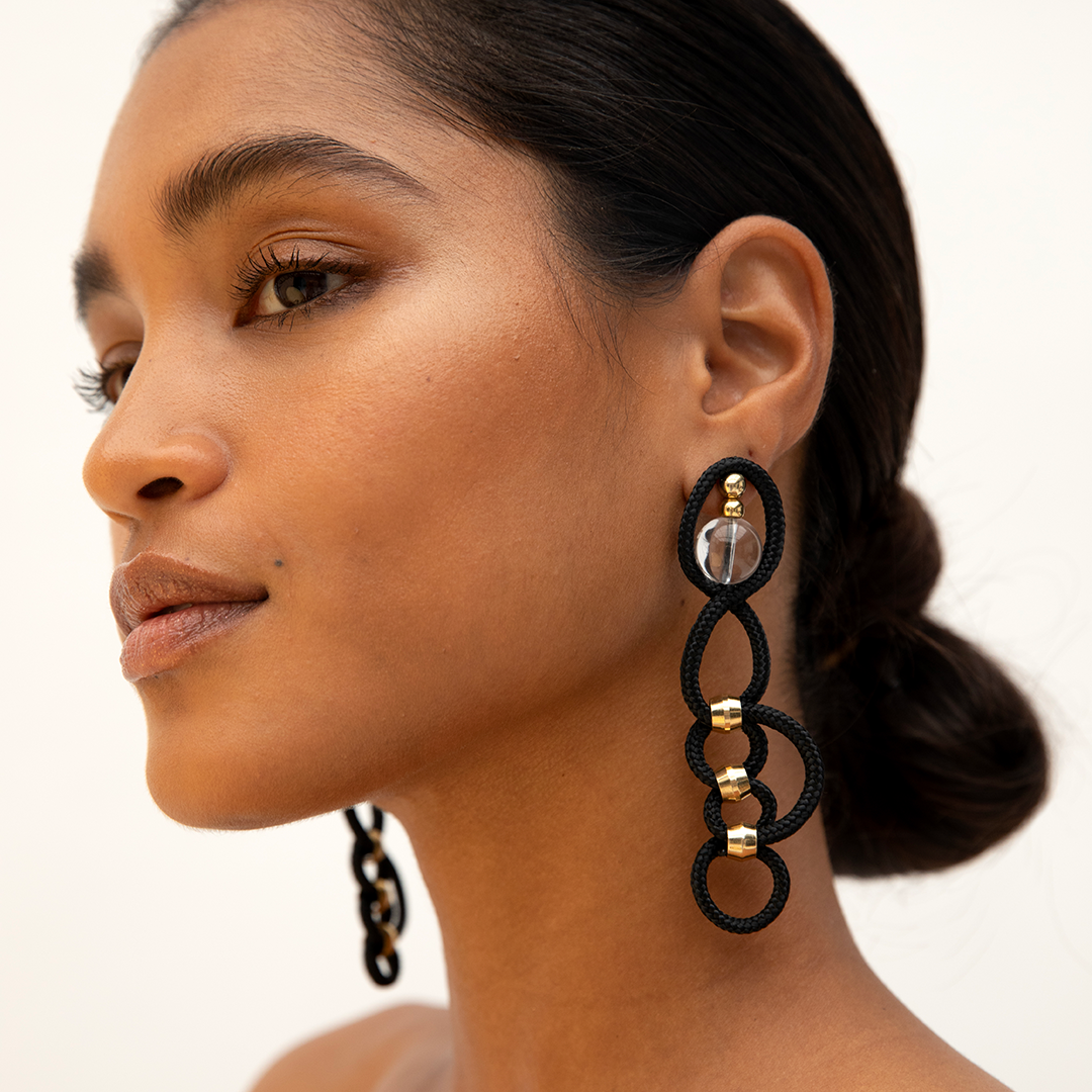 PICHULIK | Kaizen Rope and Glass Bead Earrings