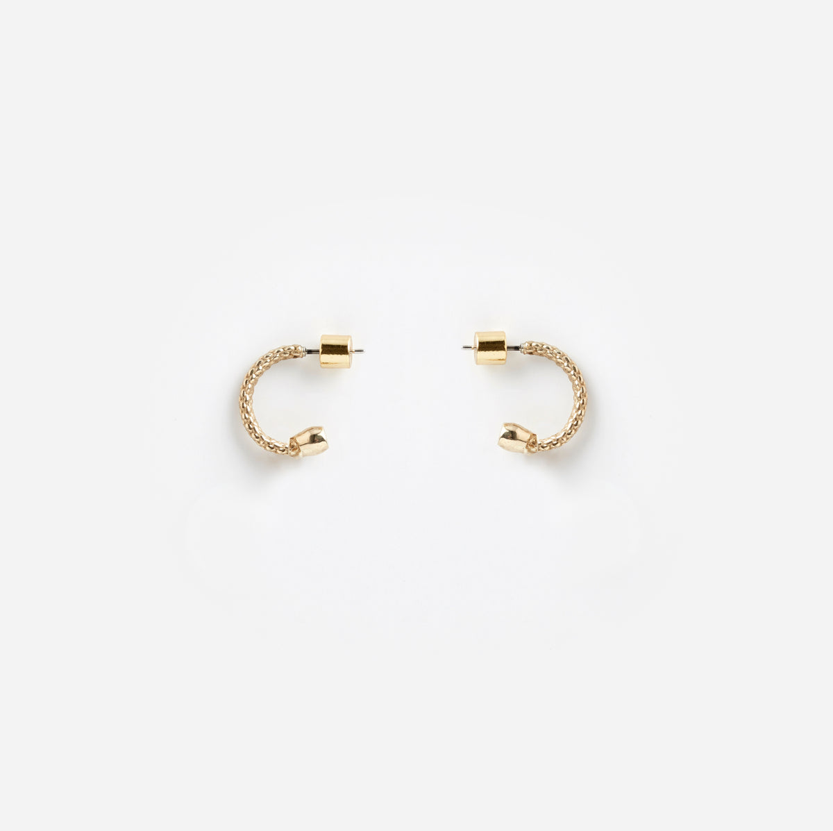 PICHULIK | Estrella Hoop Brass Earrings