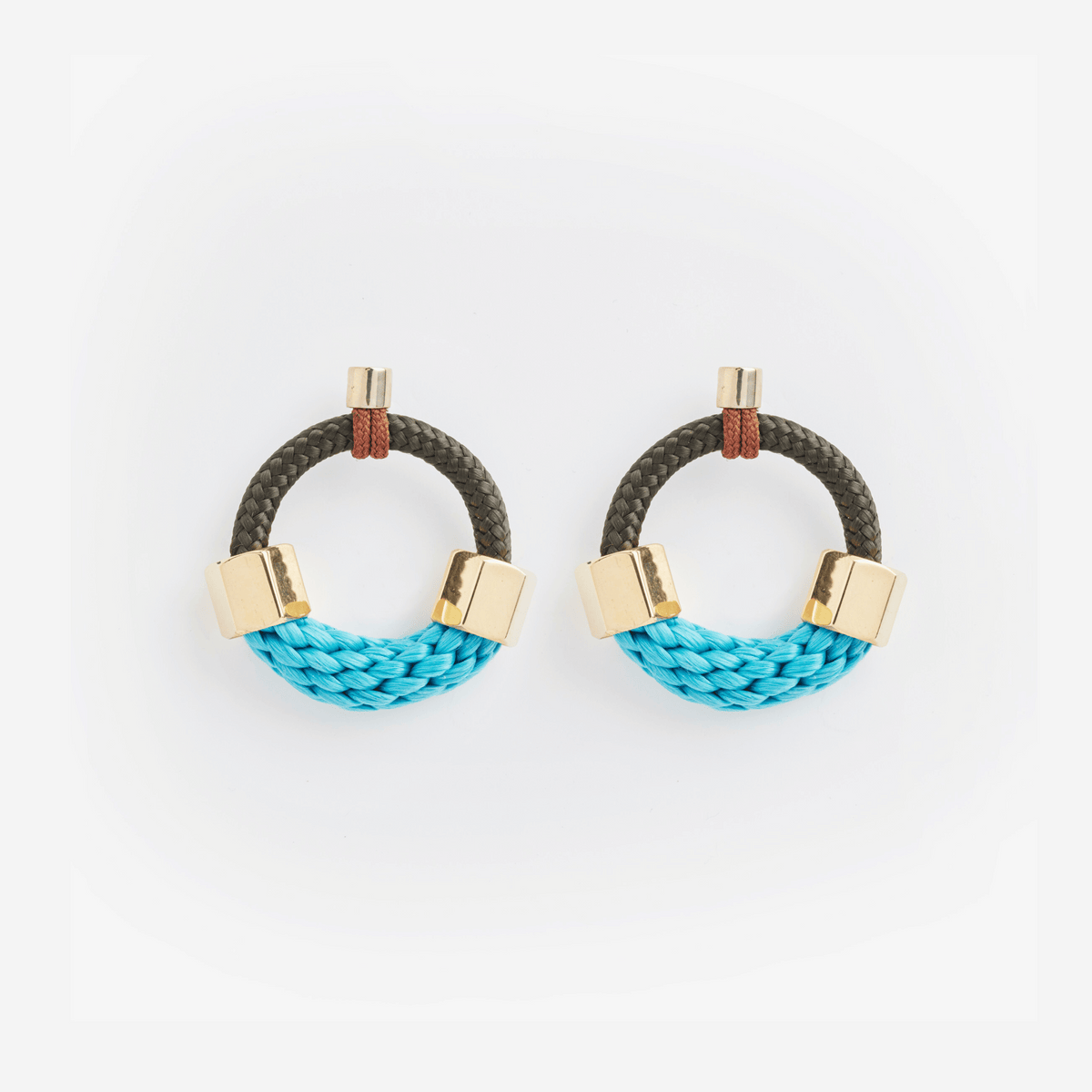 Pichulik | Ithaca Rope and Brass Earrings