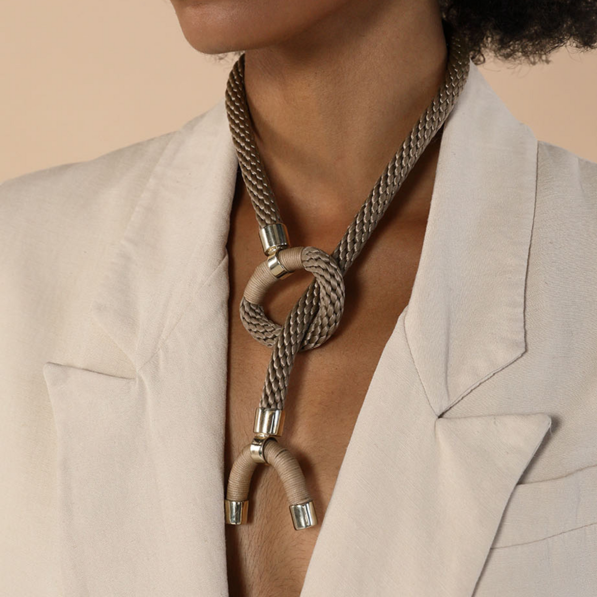 Astarte horn necklace