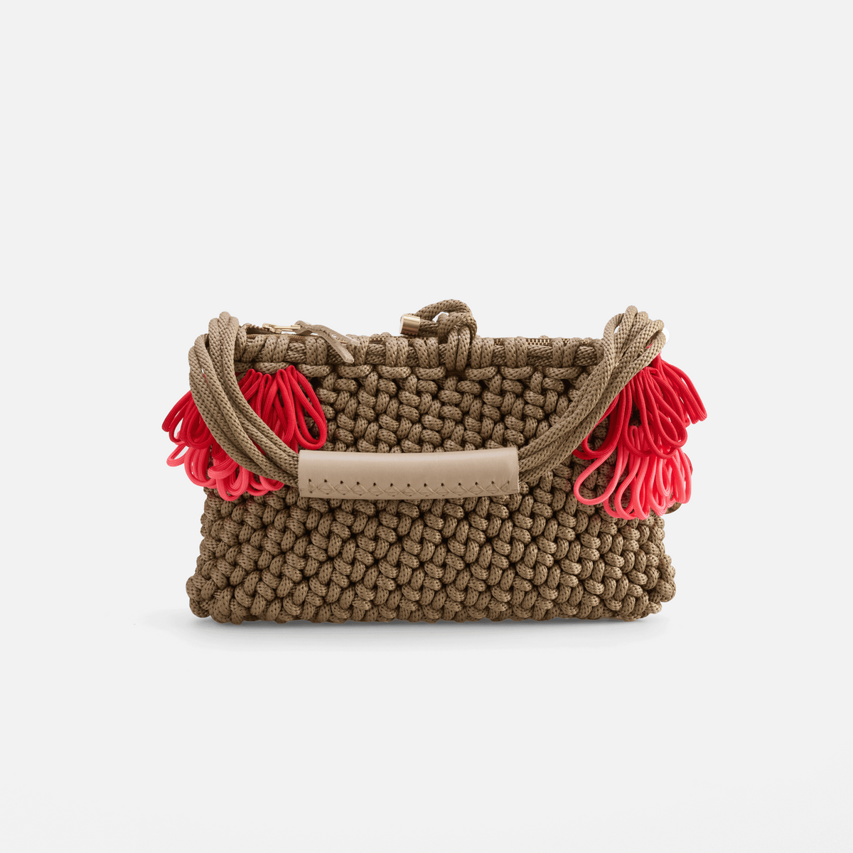 PICHULIK | Handmade Rope and Brass Bloom Bag