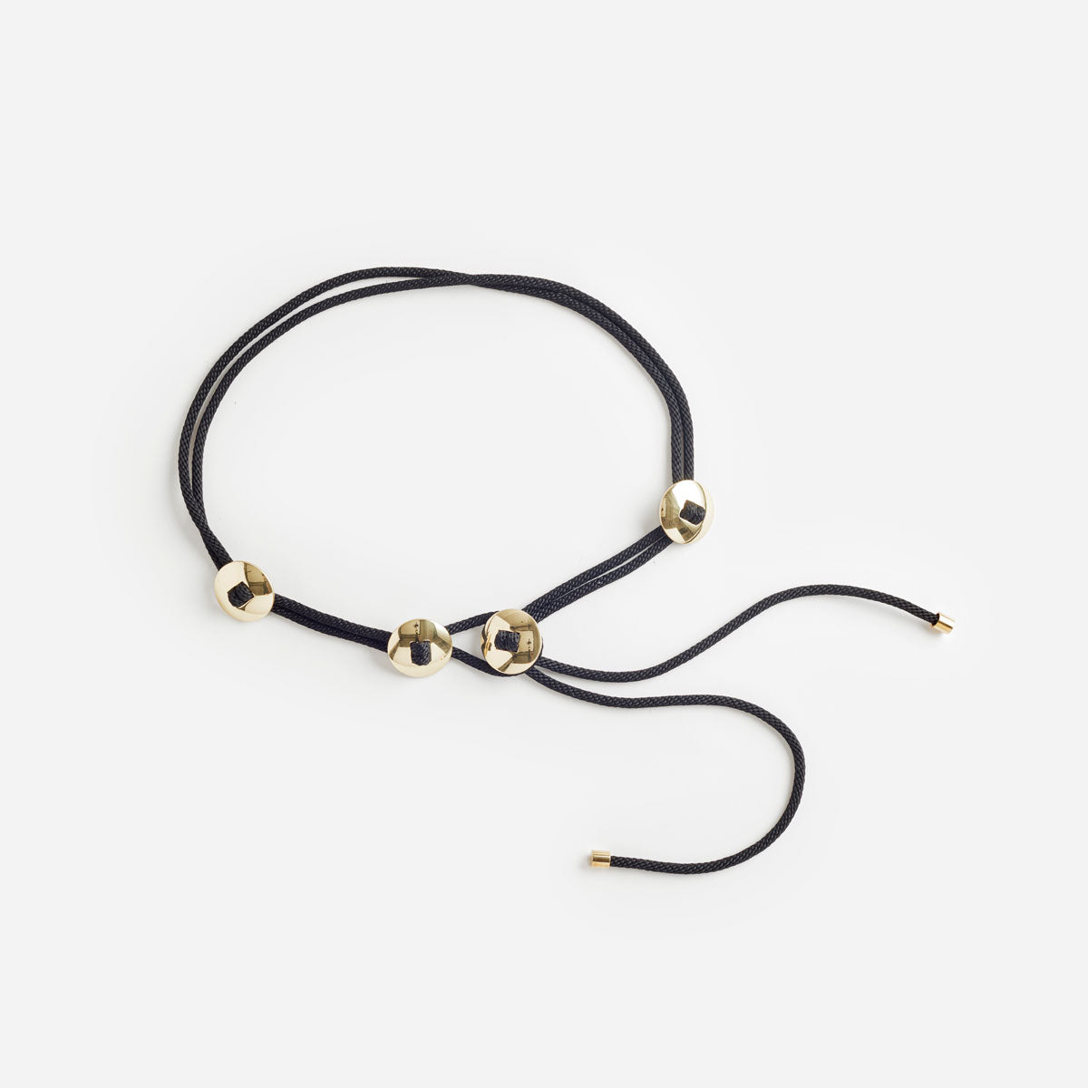 PICHULIK | Conch Brass and Rope Handmade Belt