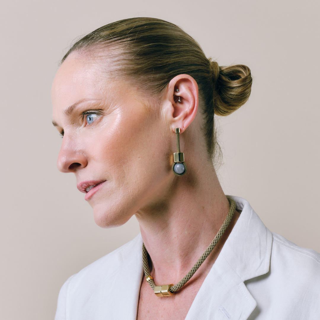 PICHULIK | Mer Choker Brass and Rope