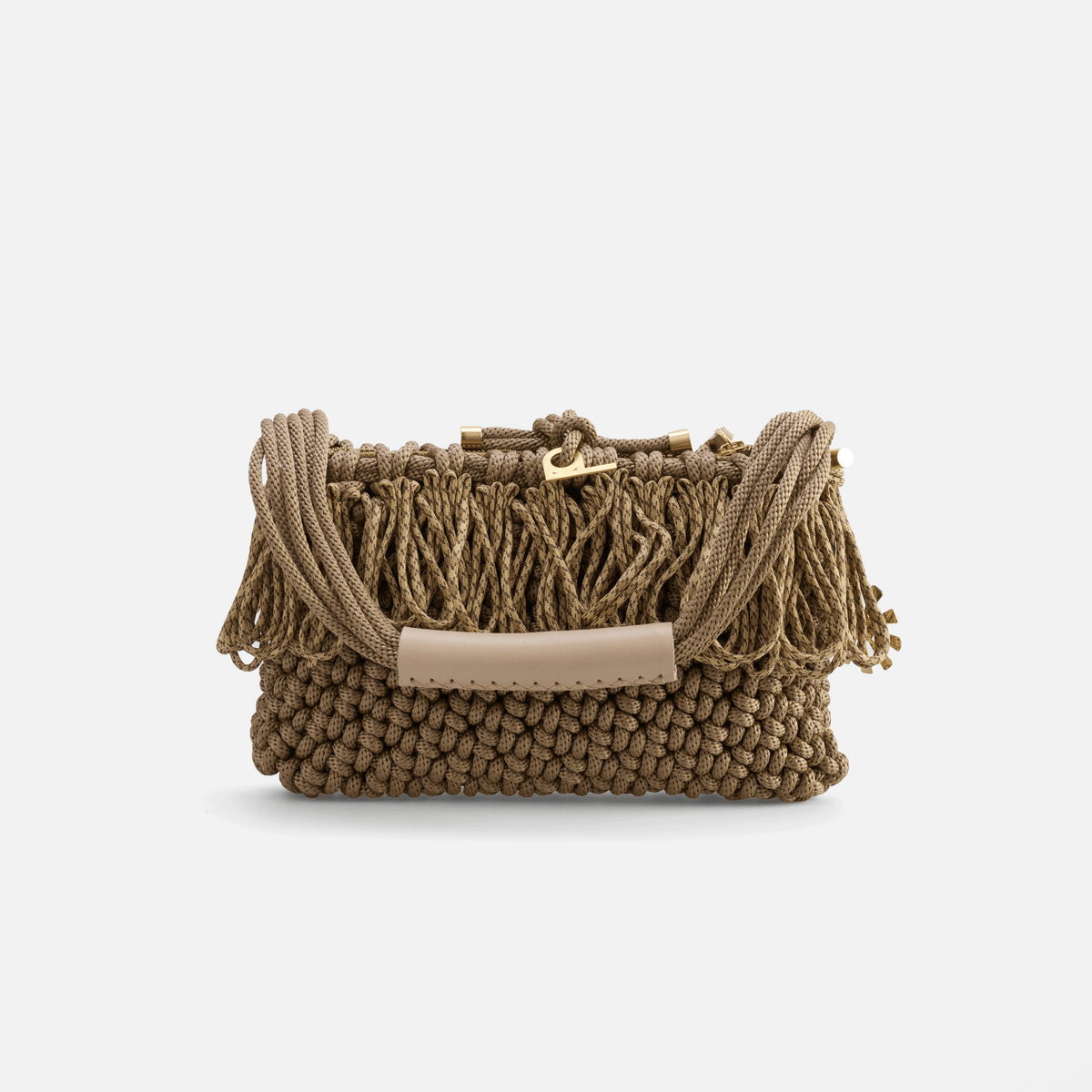 PICHULIK | Handmade Rope and Brass Bag