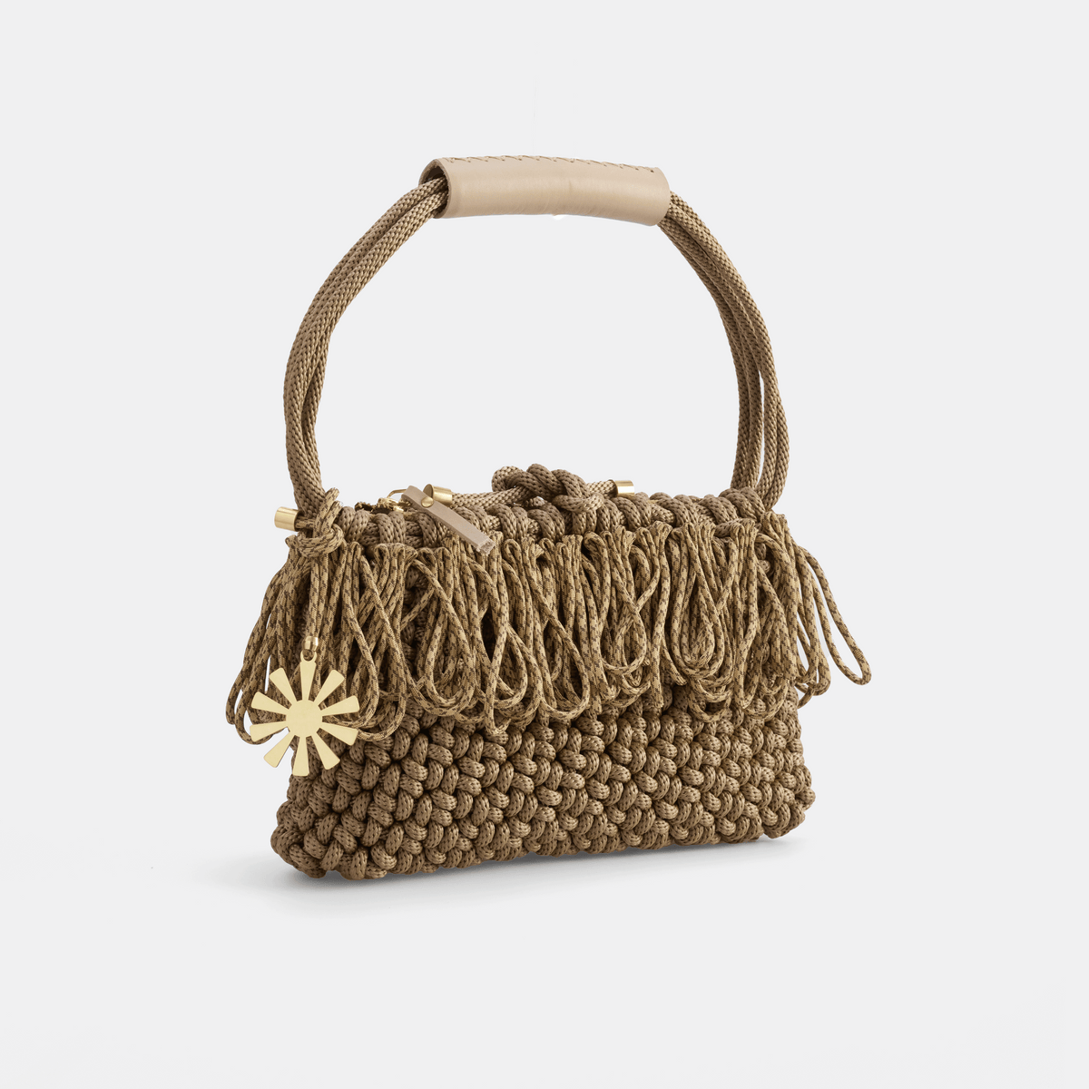 PICHULIK | Handmade Rope and Brass Bag