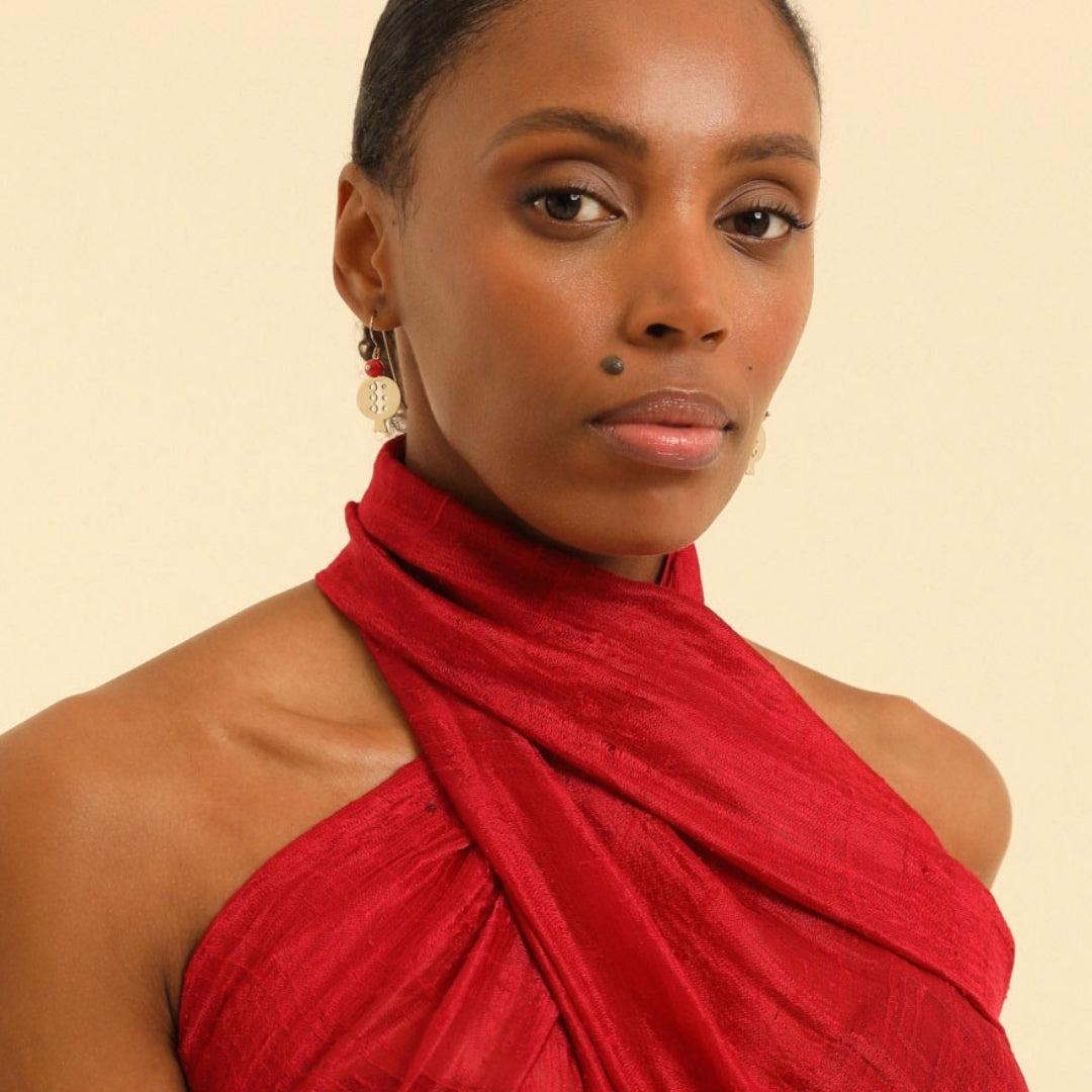 PICHULIK | Sephos Hook Brass Earrings