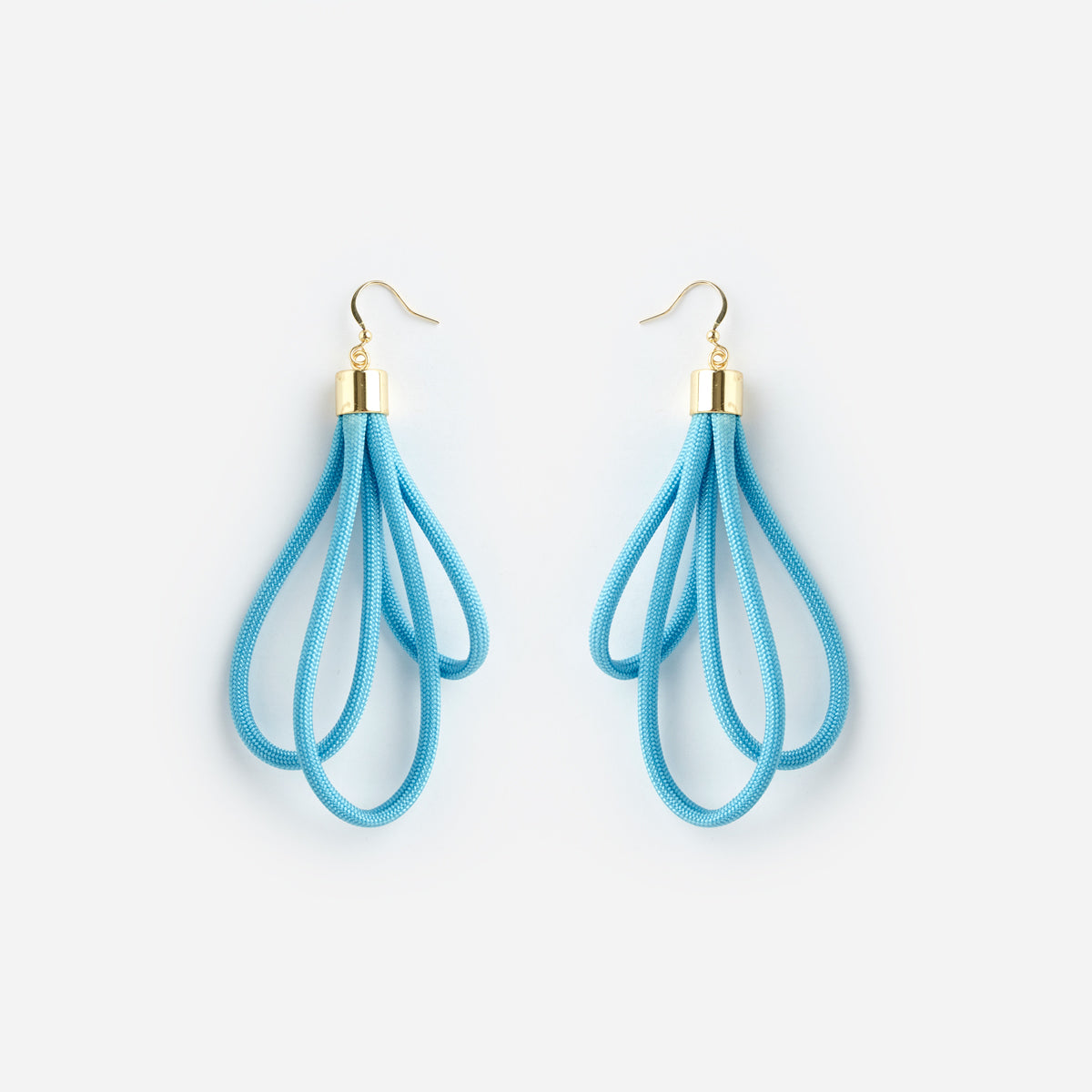 PICHULIK | Wave Earrings Rope and Brass