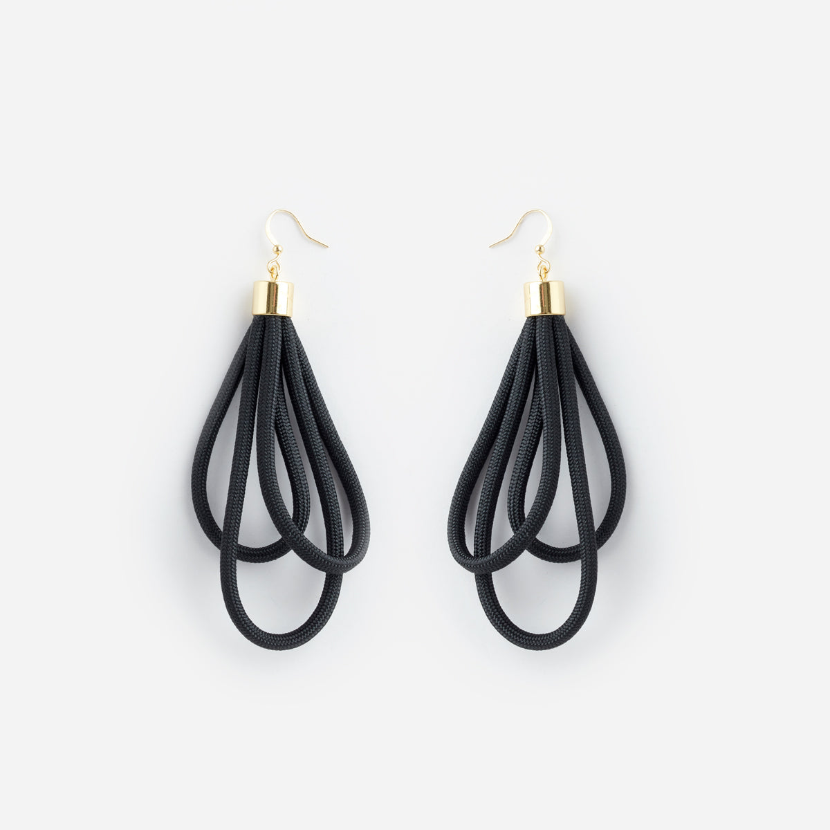 PICHULIK | Wave Earrings Rope and Brass