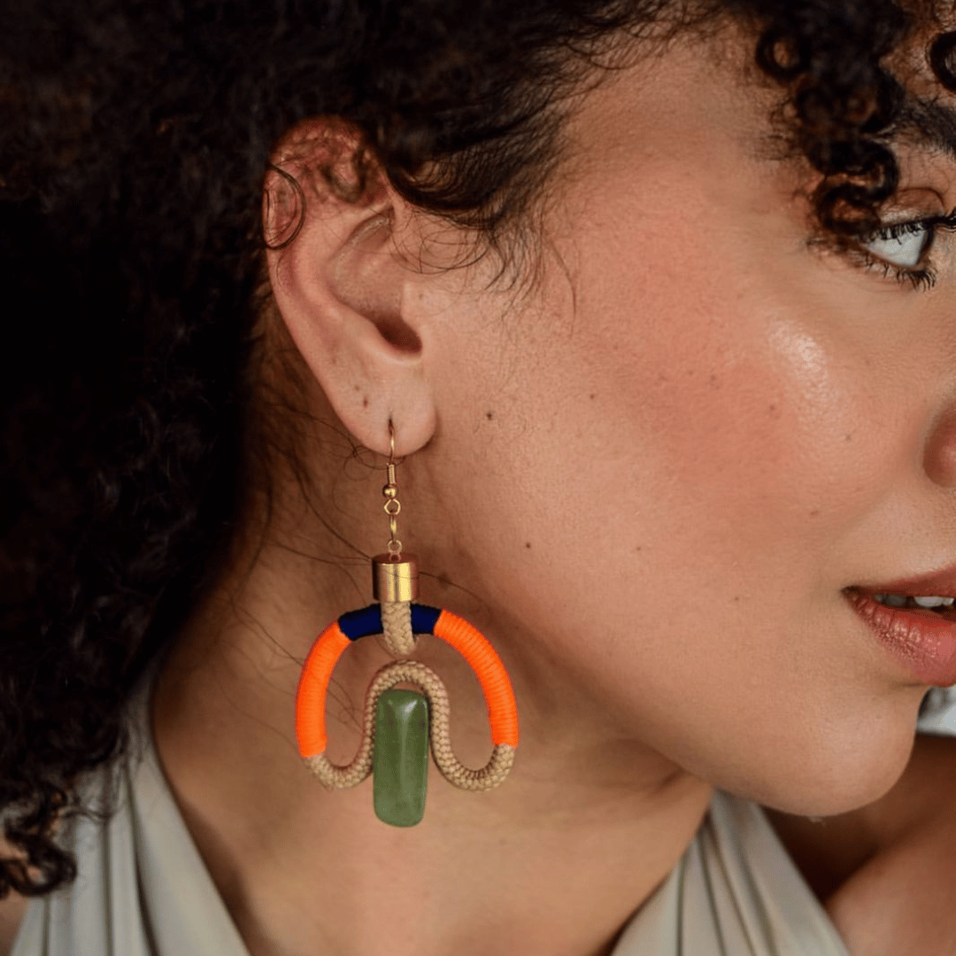 Pichulik | Aventurina Earrings with Aventurine stone
