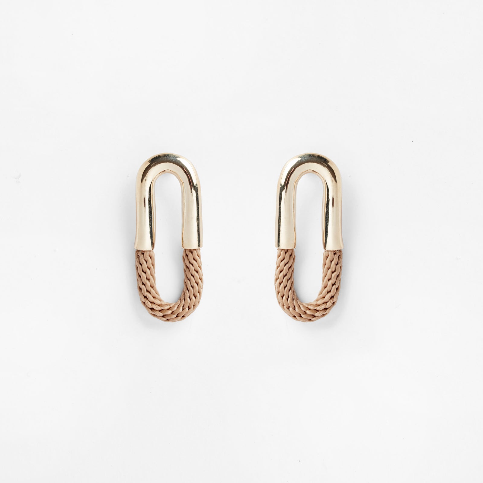 Pichulik | Brass and Rope Cantadora Earrings 