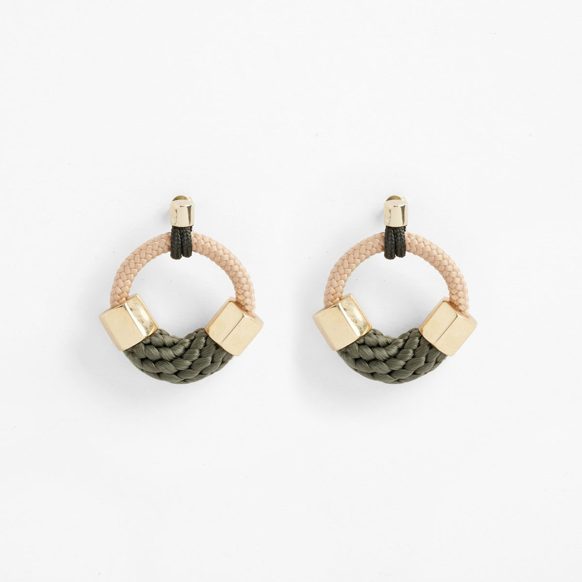 PICHULIK | Ithaca earrings, brass and rope