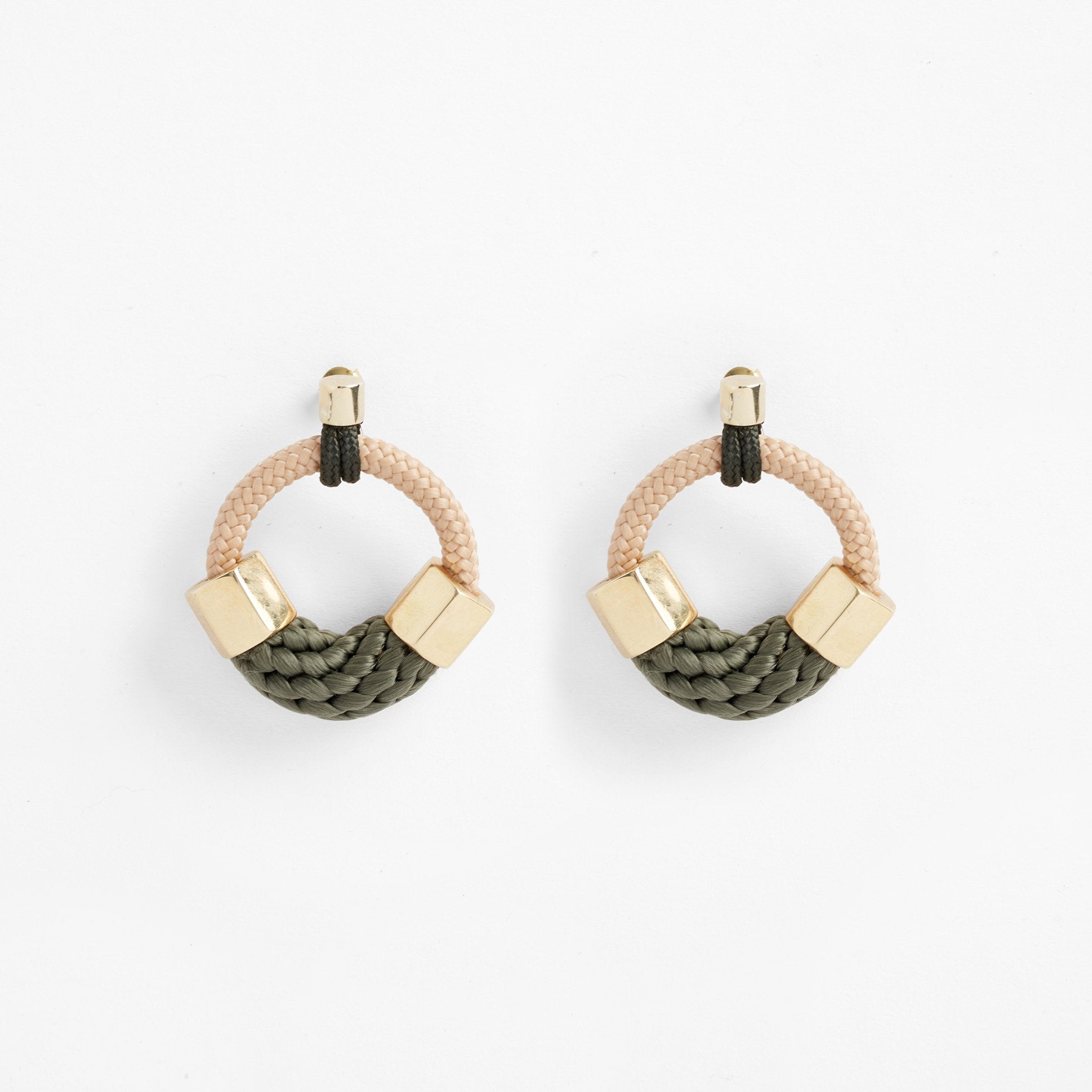 PICHULIK | Ithaca earrings, brass and rope