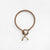Pichulik | Rope and Brass Astarte Horn Necklace Beige 