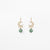 PICHULIK | Luna Brass and Gem Stone Earrings