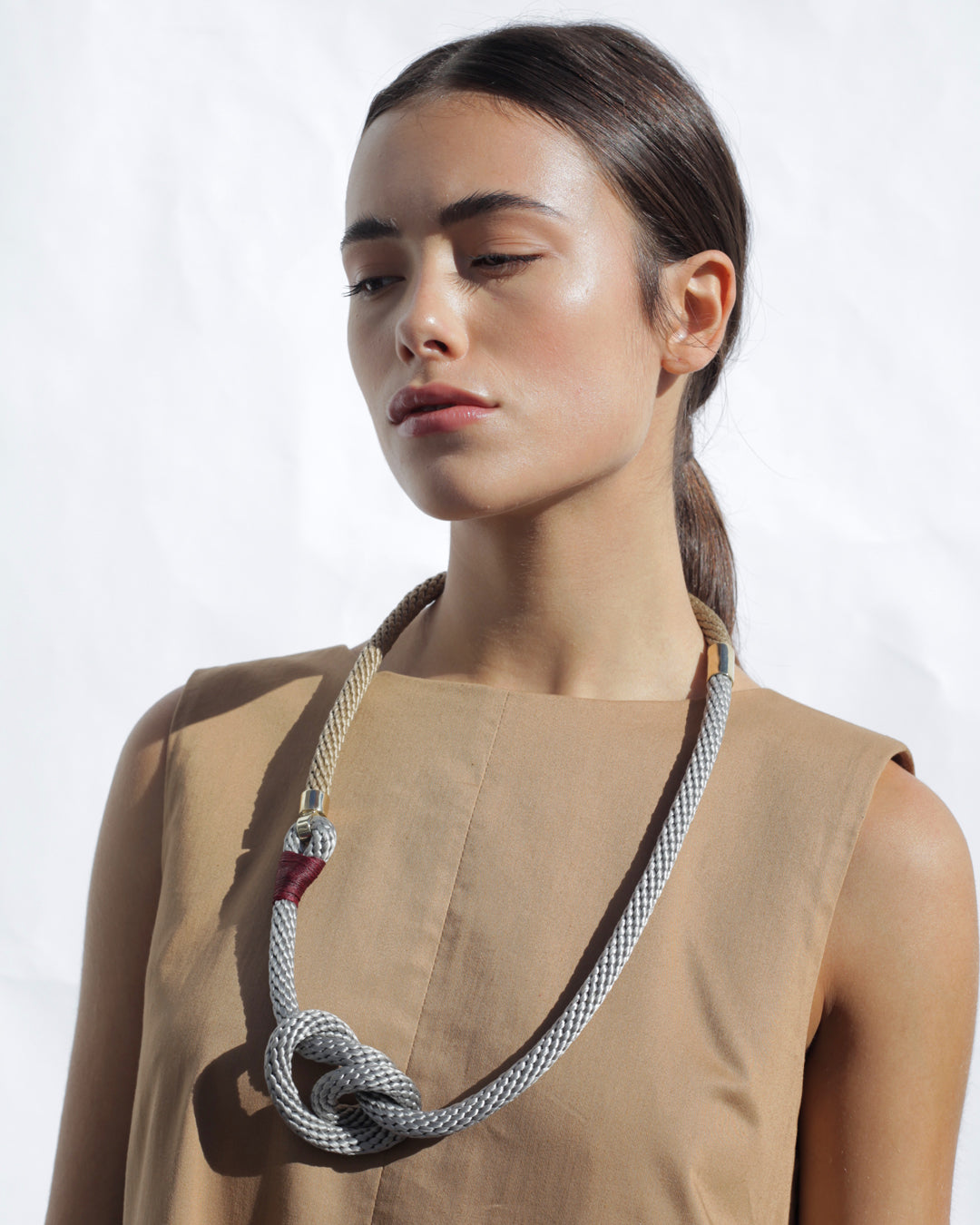 PICHULIK | Tyet Handmade Rope and Brass Necklace 