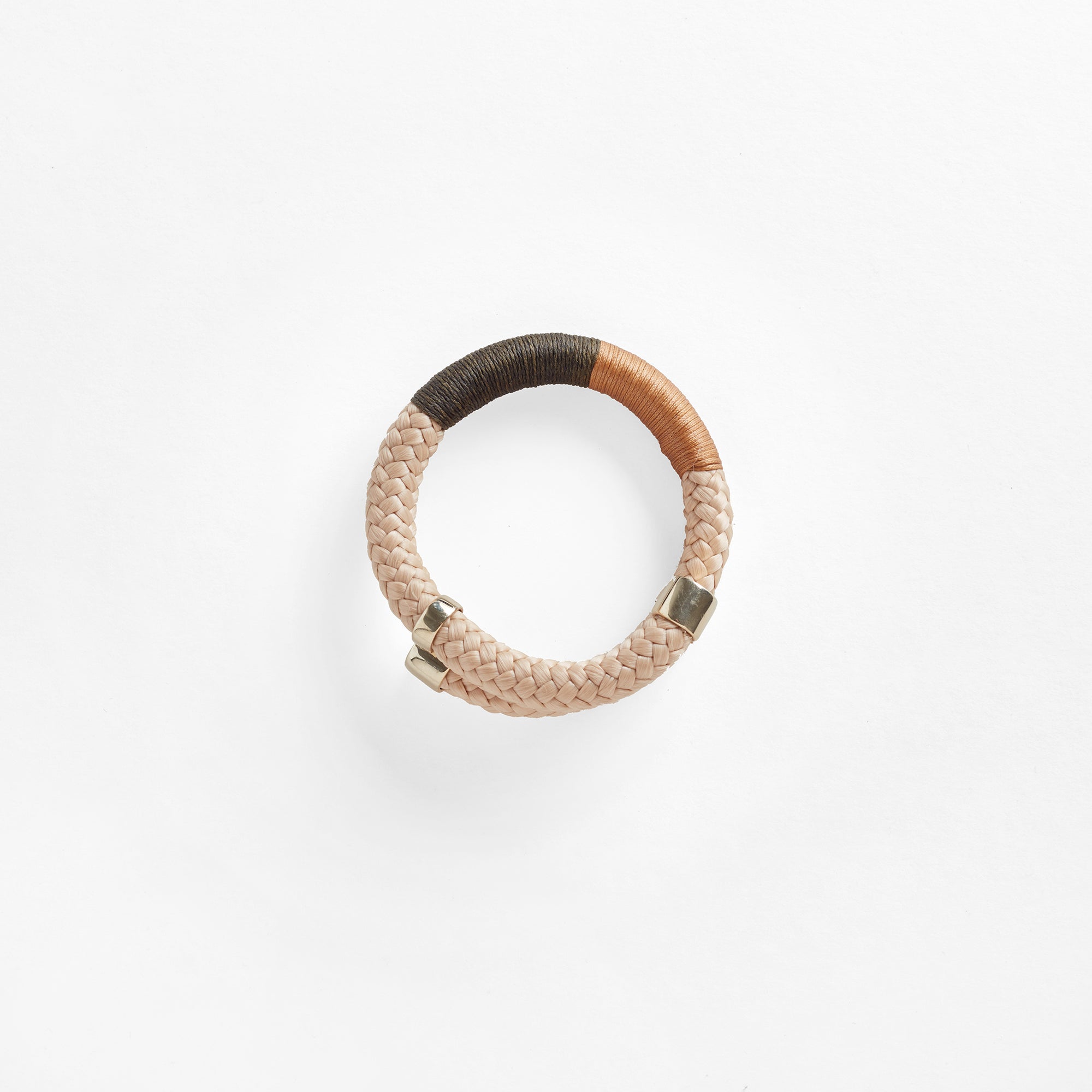 Pichulik | Wrap Brass and Rope Bracelet